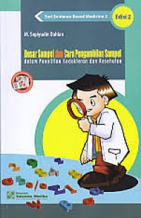 Besar Sampel dan Cara pengambilan sampel dalam penelitian kedokteran dan kesehatan