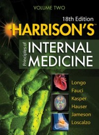 Harrison's Principles of Internal Medicine, Vol. 2. Edition, 18.