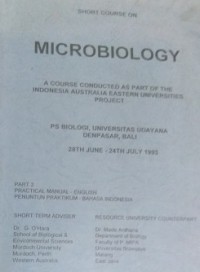 Short Course on Microbiology