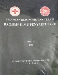 Pedoman diagnosis dan terapi bag/smf ilmu penyakit paru