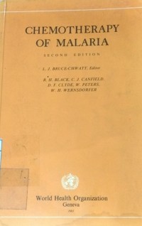 Chemotherapy of malaria