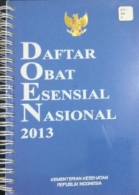 Daftar obat esensial Nasional 2013