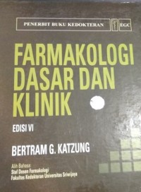 Farmakologi dasar dan klinik