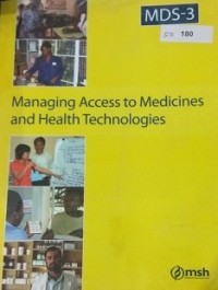 Managing Access to Medicines and Health Technologies.