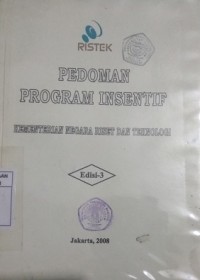Pedoman Program Insentif